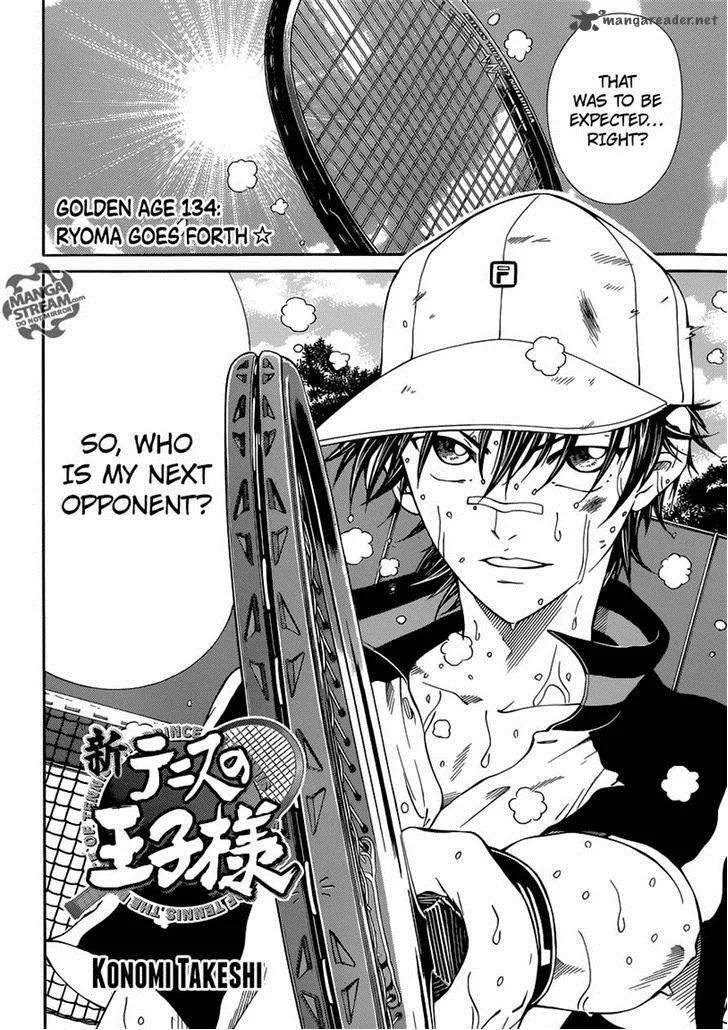 New Prince of Tennis Chapter 134 page 2