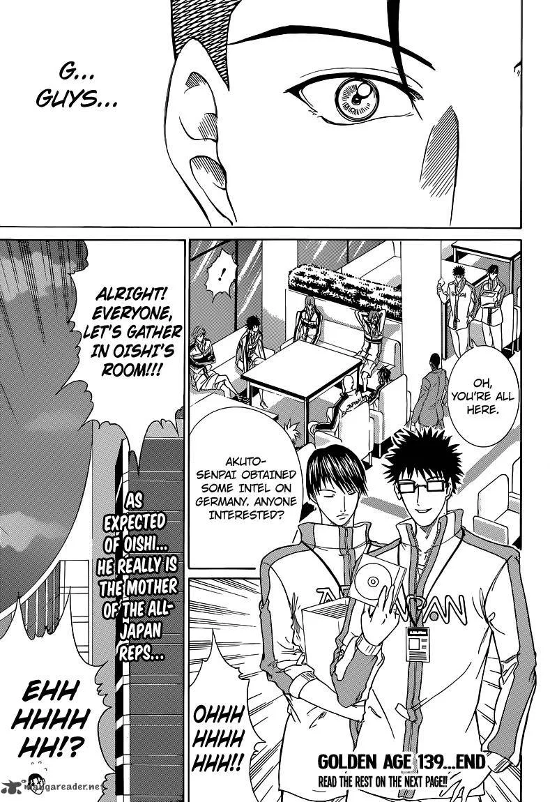 New Prince of Tennis Chapter 139 page 15