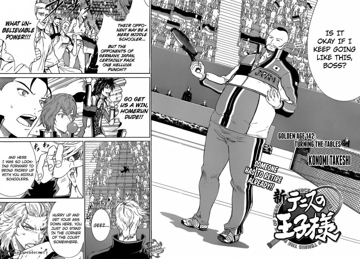 New Prince of Tennis Chapter 142 page 3