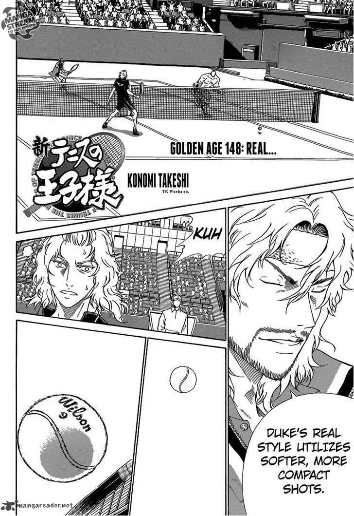 New Prince of Tennis Chapter 148 page 1