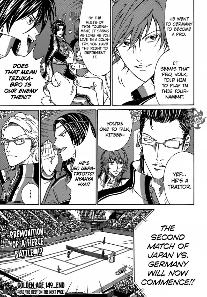 New Prince of Tennis Chapter 149 page 10