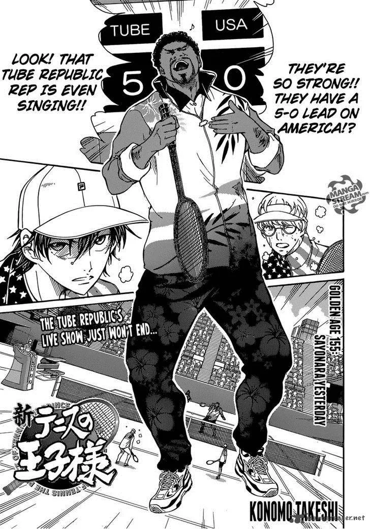 New Prince of Tennis Chapter 155 page 1
