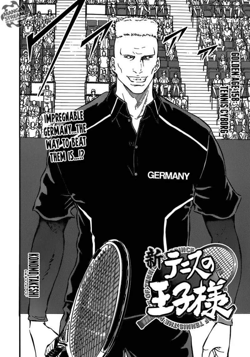 New Prince of Tennis Chapter 158 page 1