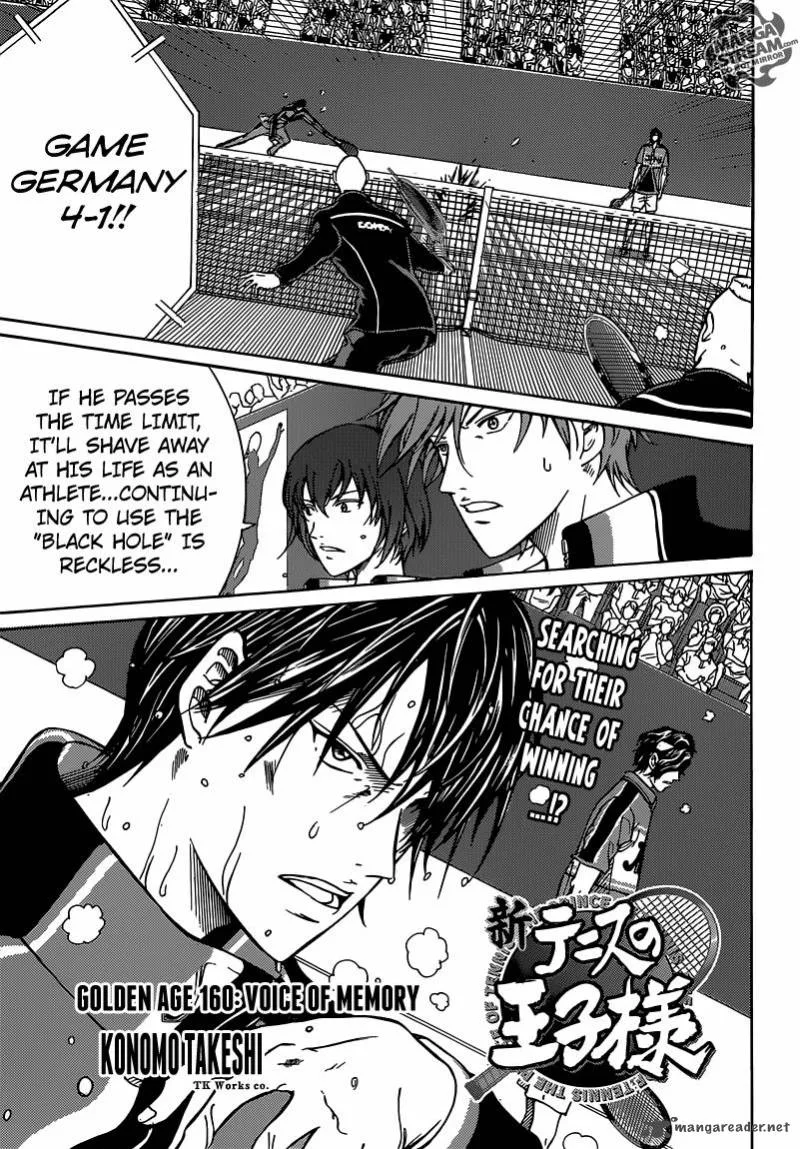New Prince of Tennis Chapter 160 page 1