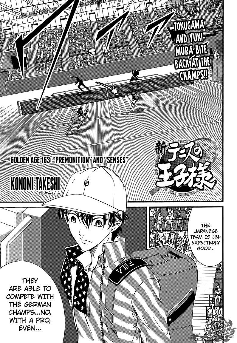 New Prince of Tennis Chapter 162 page 1