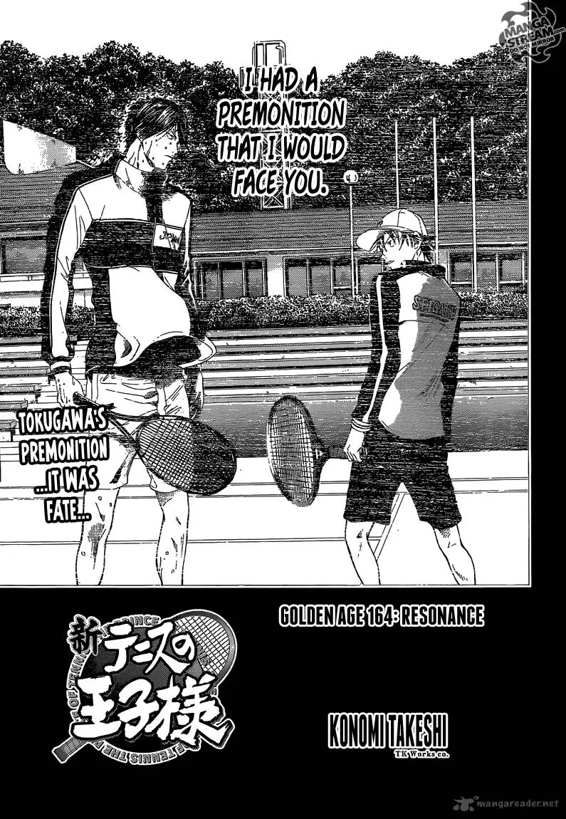 New Prince of Tennis Chapter 164 page 1