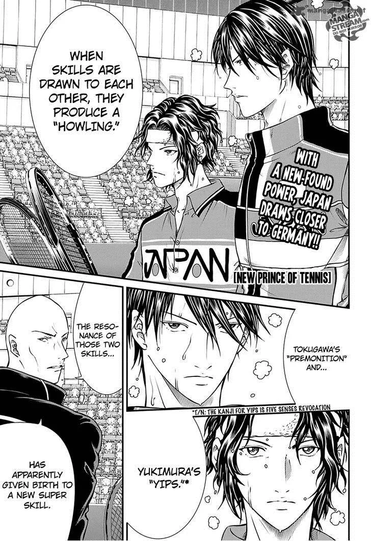 New Prince of Tennis Chapter 165 page 1