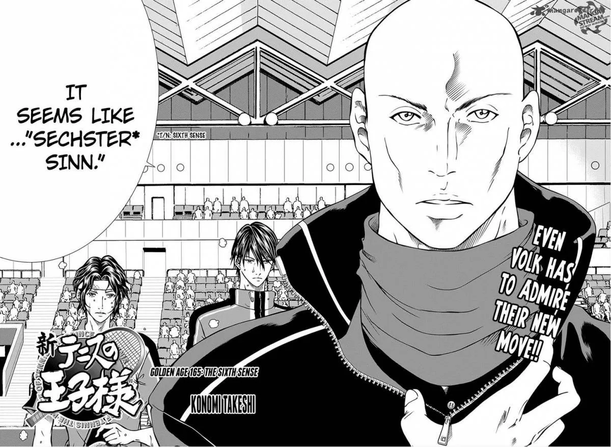 New Prince of Tennis Chapter 165 page 3
