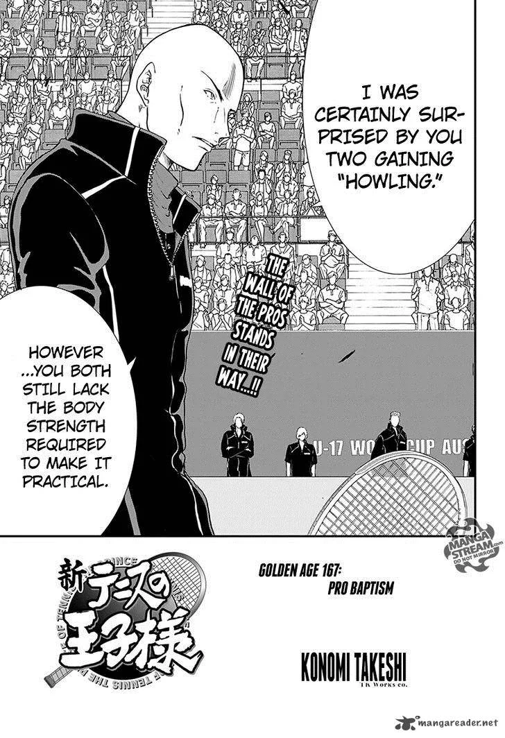 New Prince of Tennis Chapter 167 page 1