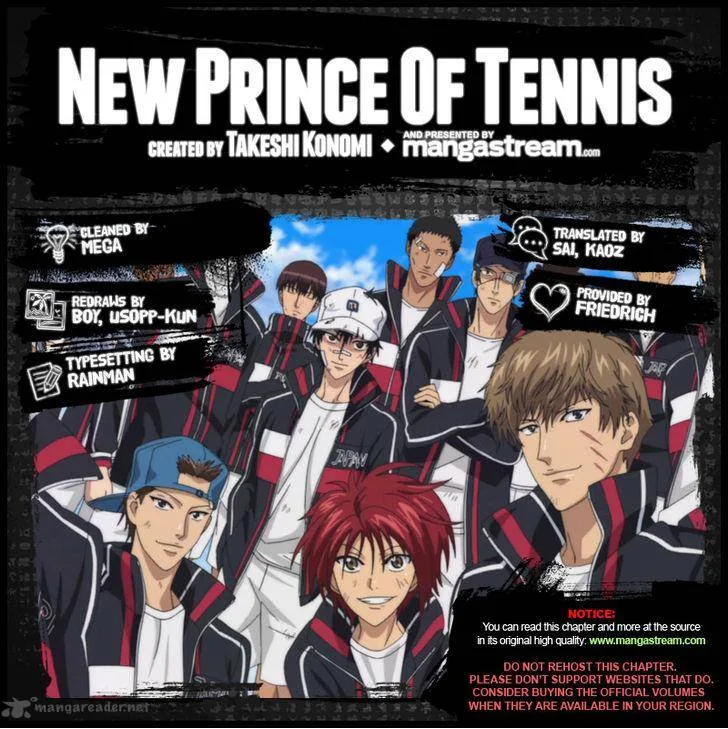 New Prince of Tennis Chapter 168 page 2