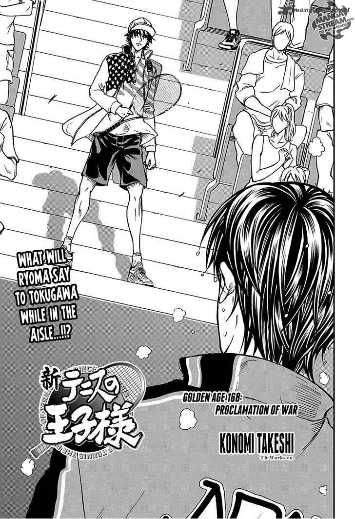 New Prince of Tennis Chapter 168 page 1