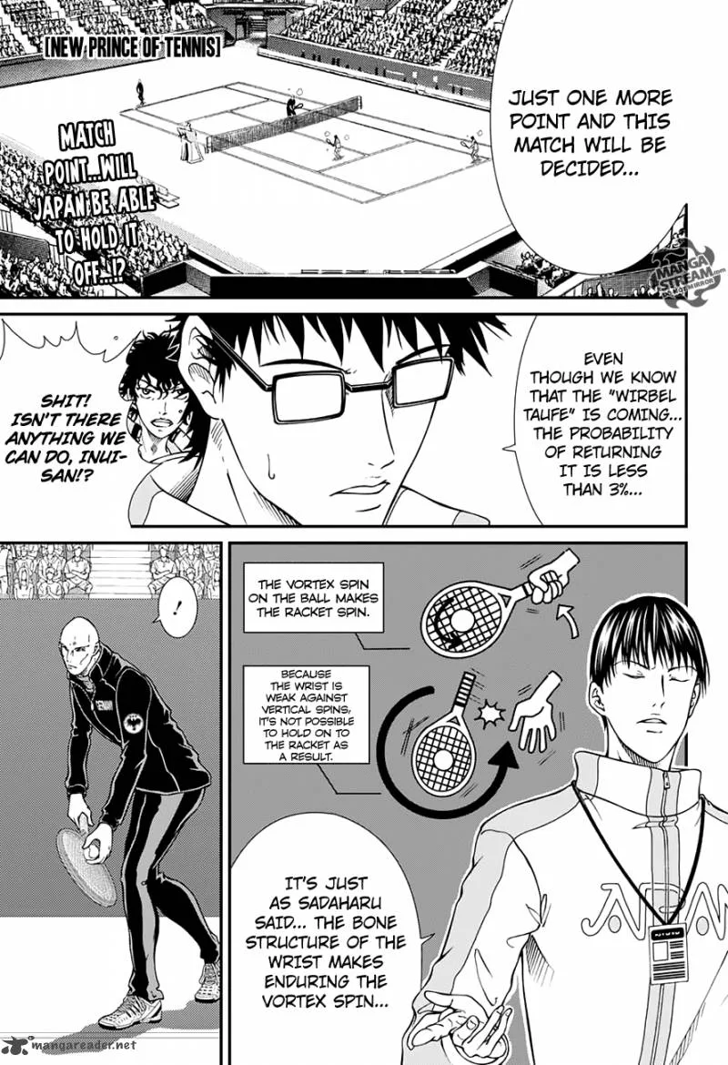 New Prince of Tennis Chapter 169 page 1