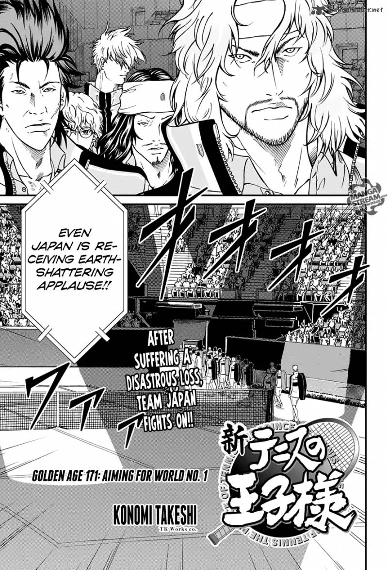 New Prince of Tennis Chapter 171 page 1