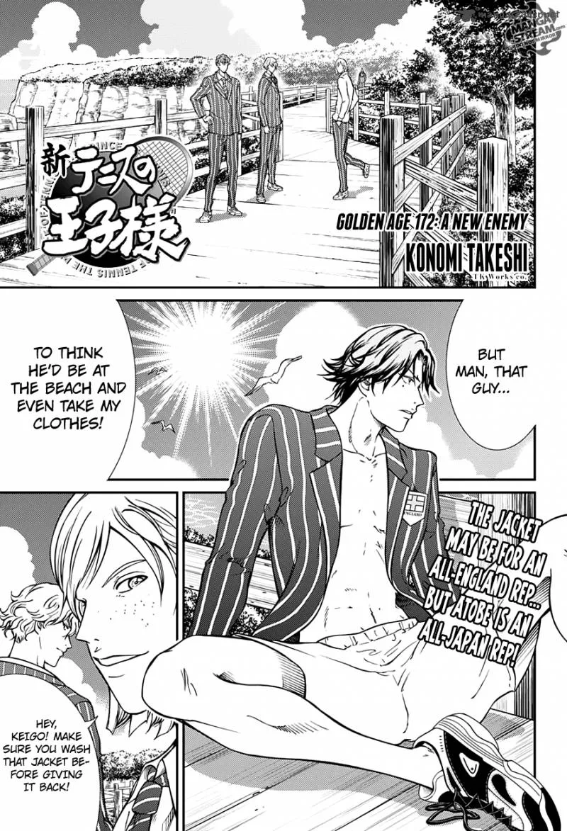 New Prince of Tennis Chapter 172 page 1