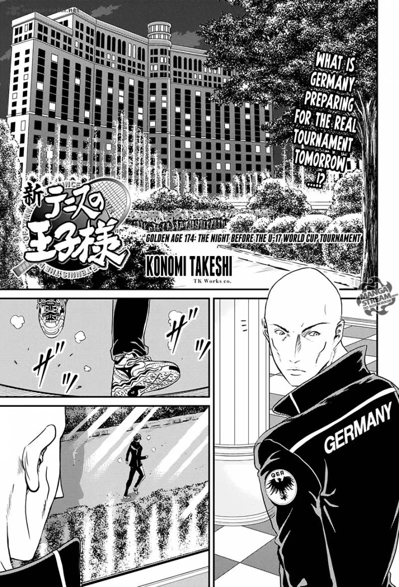New Prince of Tennis Chapter 174 page 1