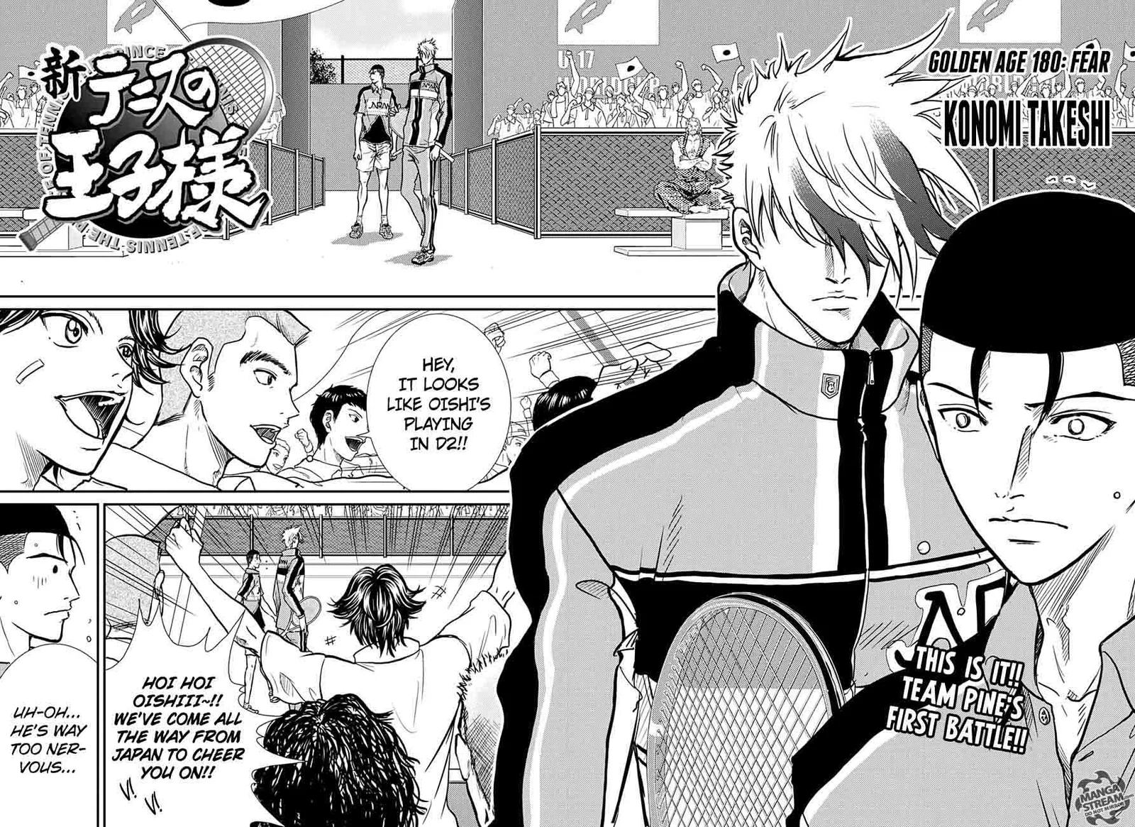 New Prince of Tennis Chapter 180 page 1
