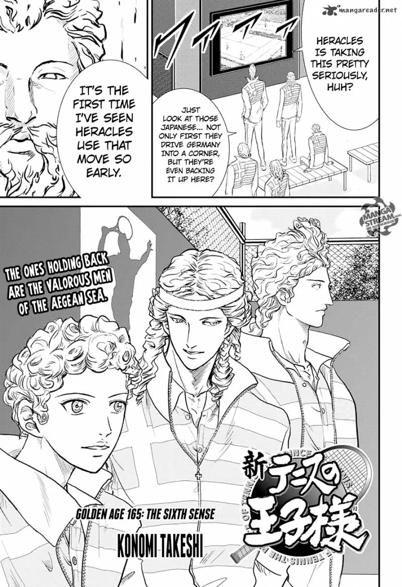 New Prince of Tennis Chapter 184 page 1