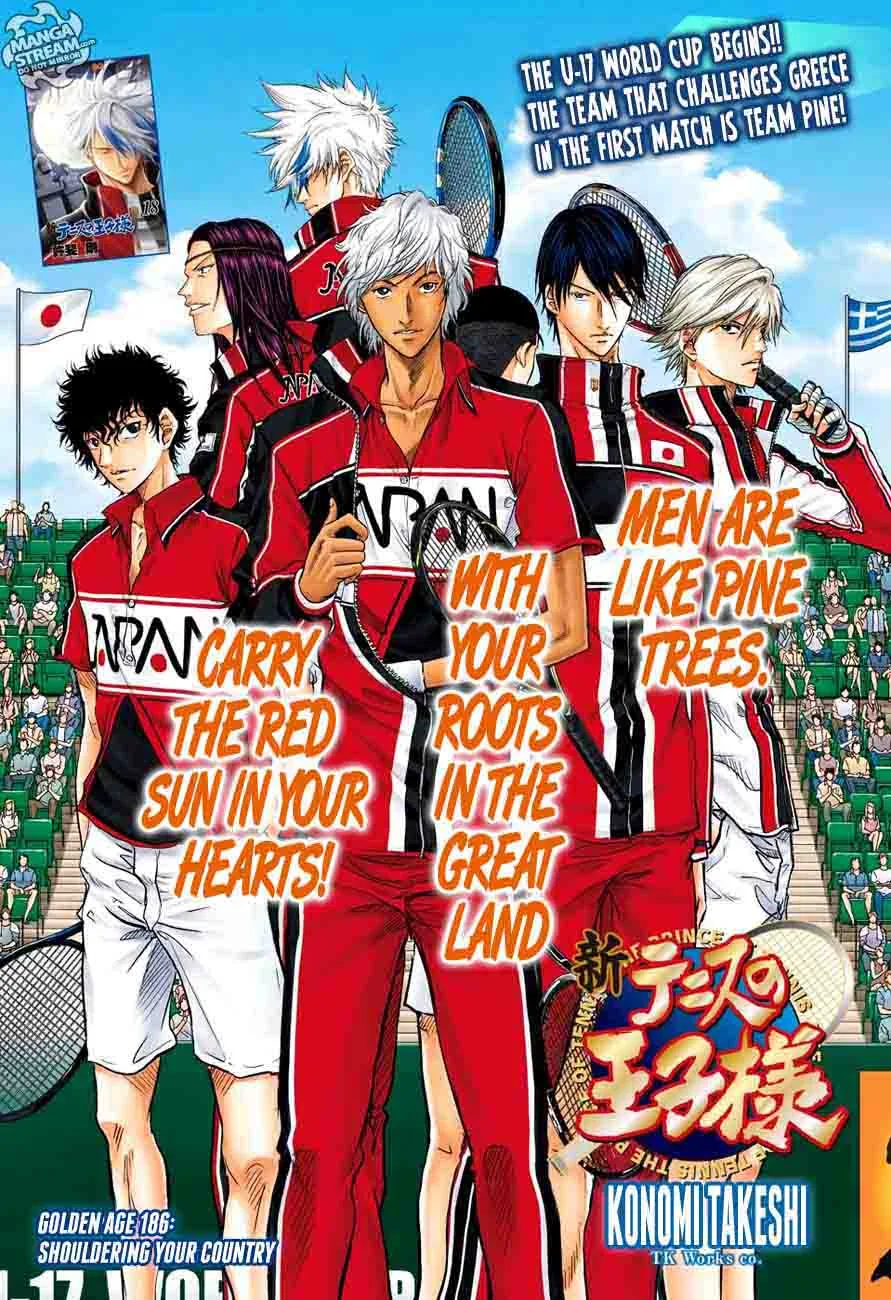 New Prince of Tennis Chapter 186 page 1