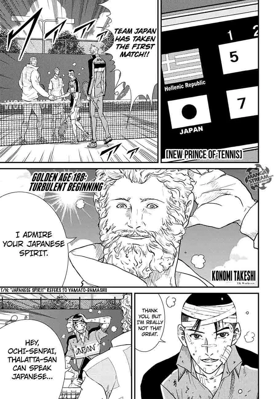 New Prince of Tennis Chapter 188 page 1