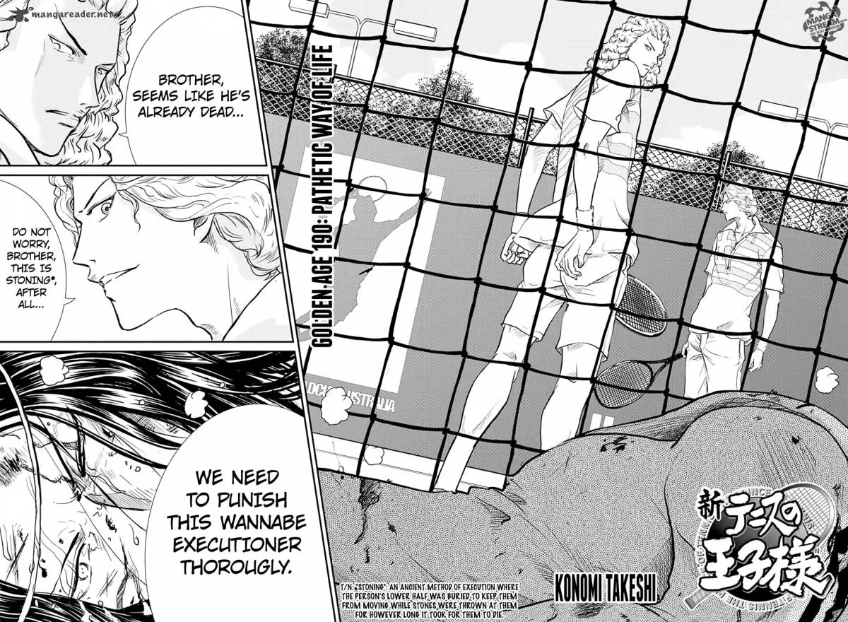 New Prince of Tennis Chapter 190 page 2