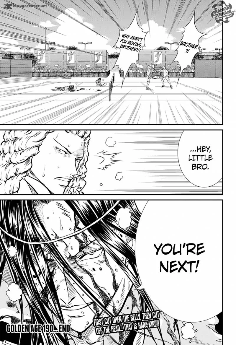 New Prince of Tennis Chapter 190 page 15