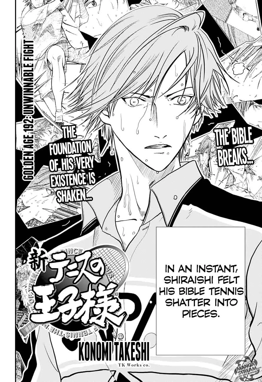 New Prince of Tennis Chapter 192 page 3