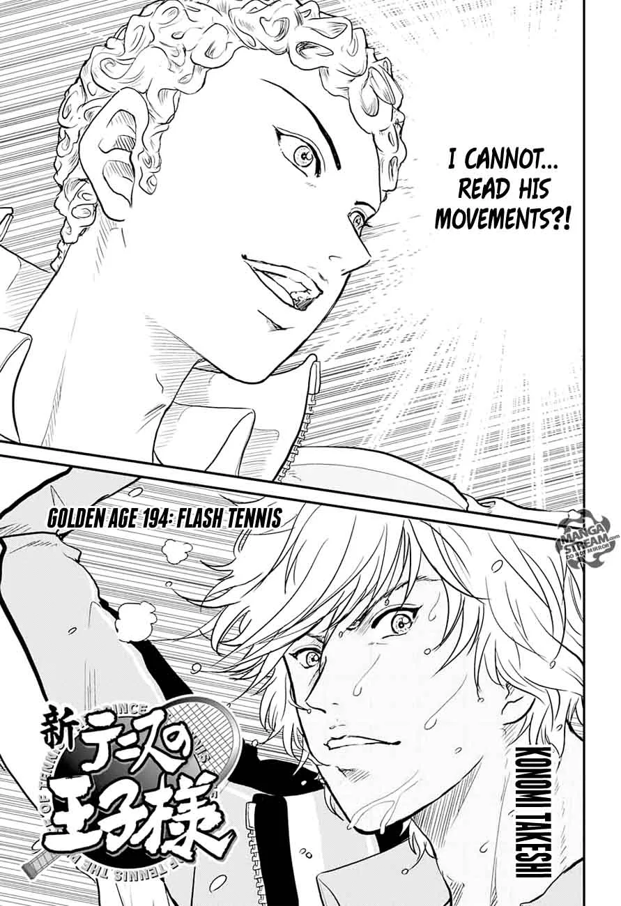 New Prince of Tennis Chapter 194 page 3