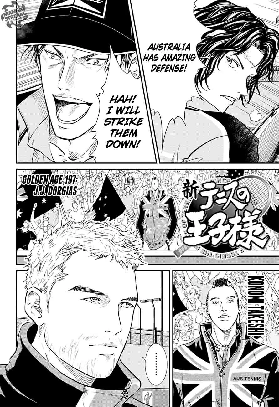 New Prince of Tennis Chapter 197 page 2