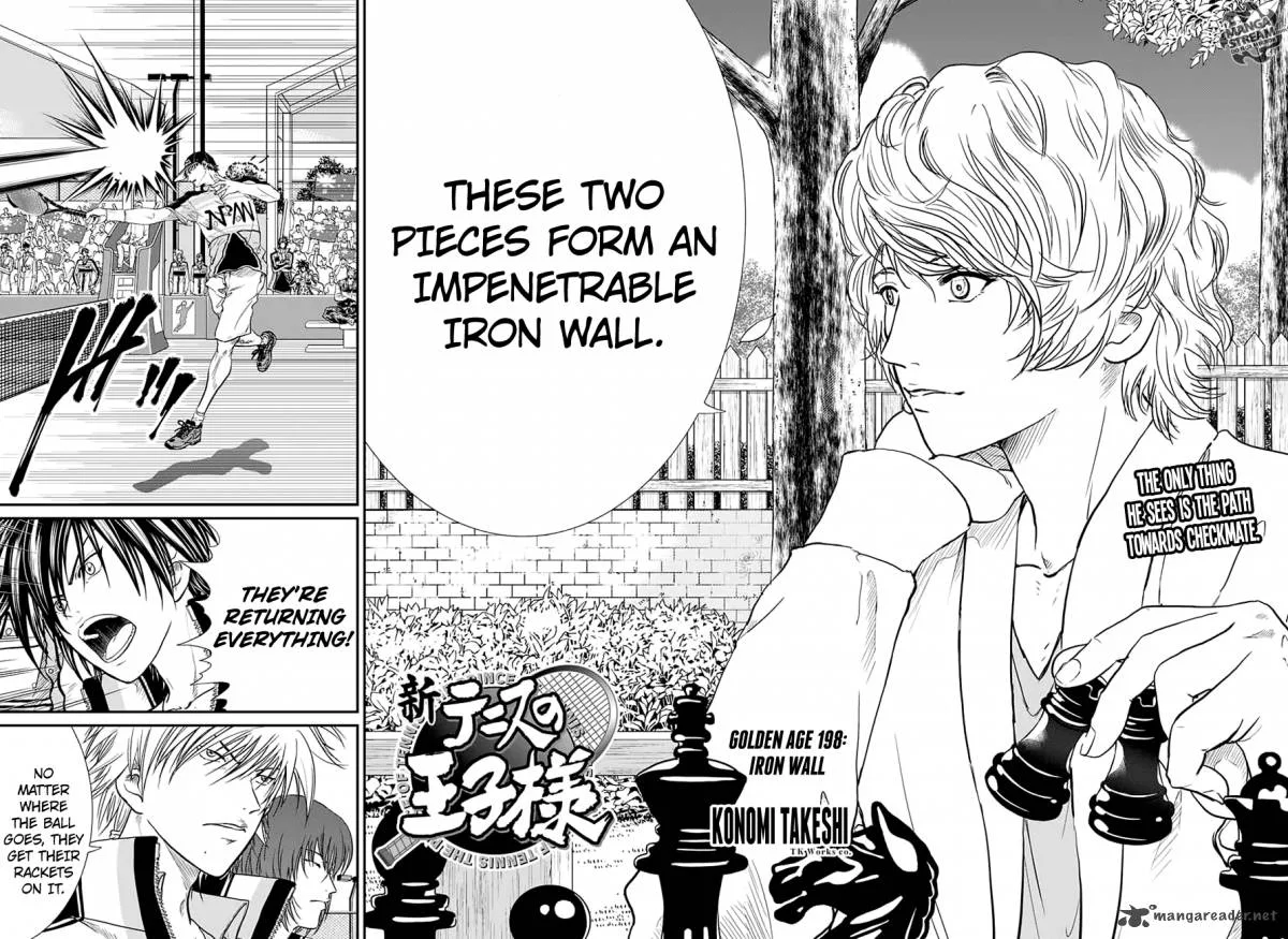 New Prince of Tennis Chapter 198 page 2