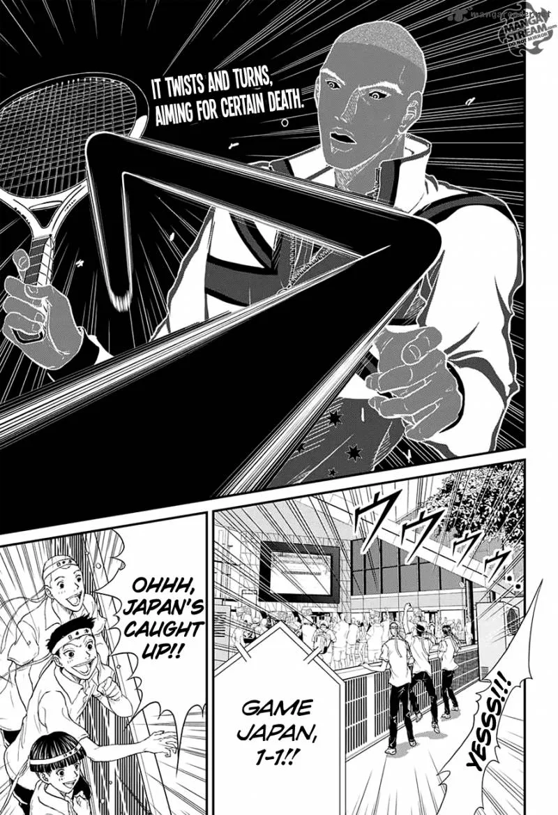 New Prince of Tennis Chapter 199 page 1