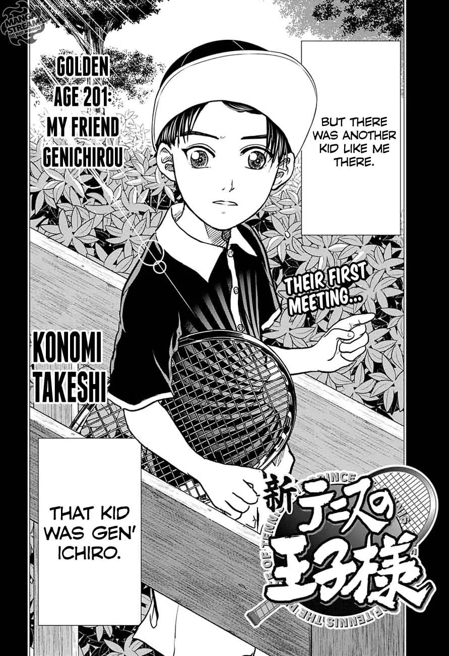 New Prince of Tennis Chapter 201 page 2