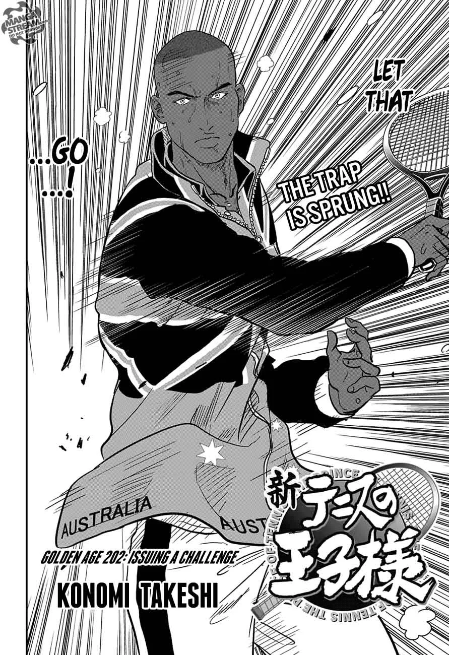 New Prince of Tennis Chapter 202 page 2