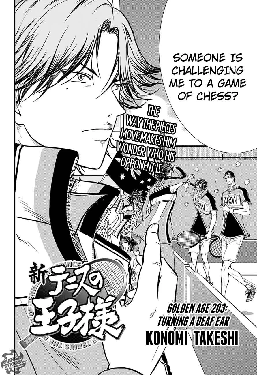 New Prince of Tennis Chapter 203 page 3