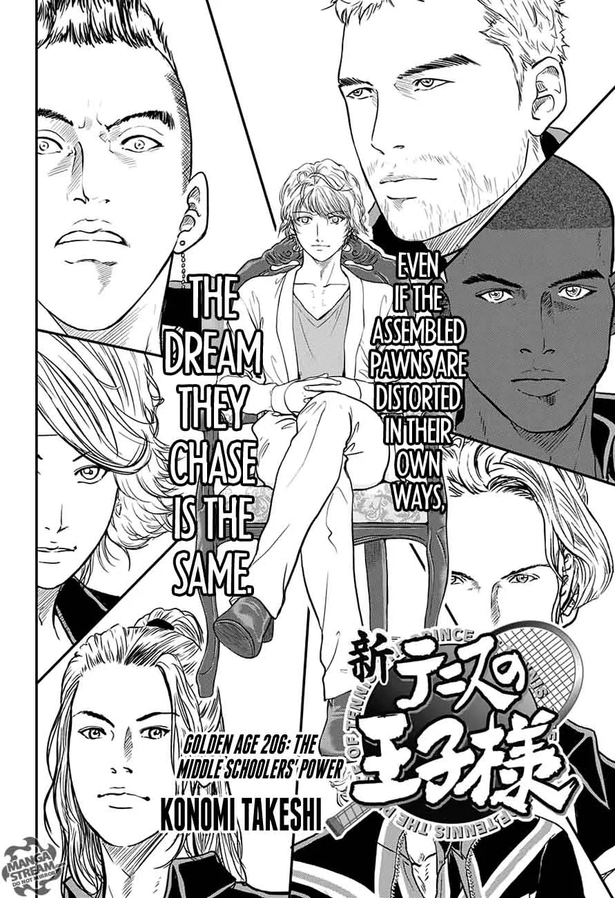 New Prince of Tennis Chapter 206 page 2
