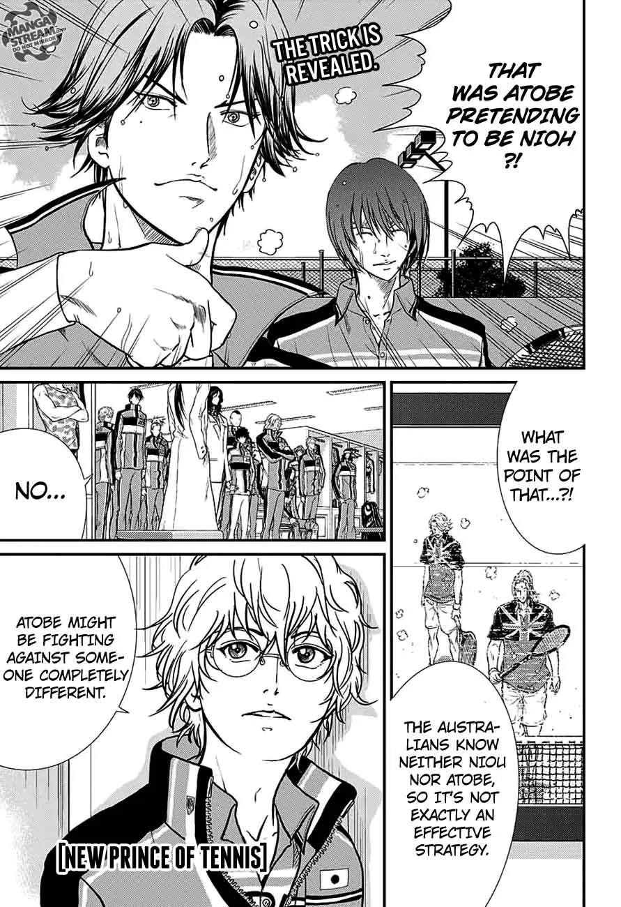 New Prince of Tennis Chapter 206 page 1