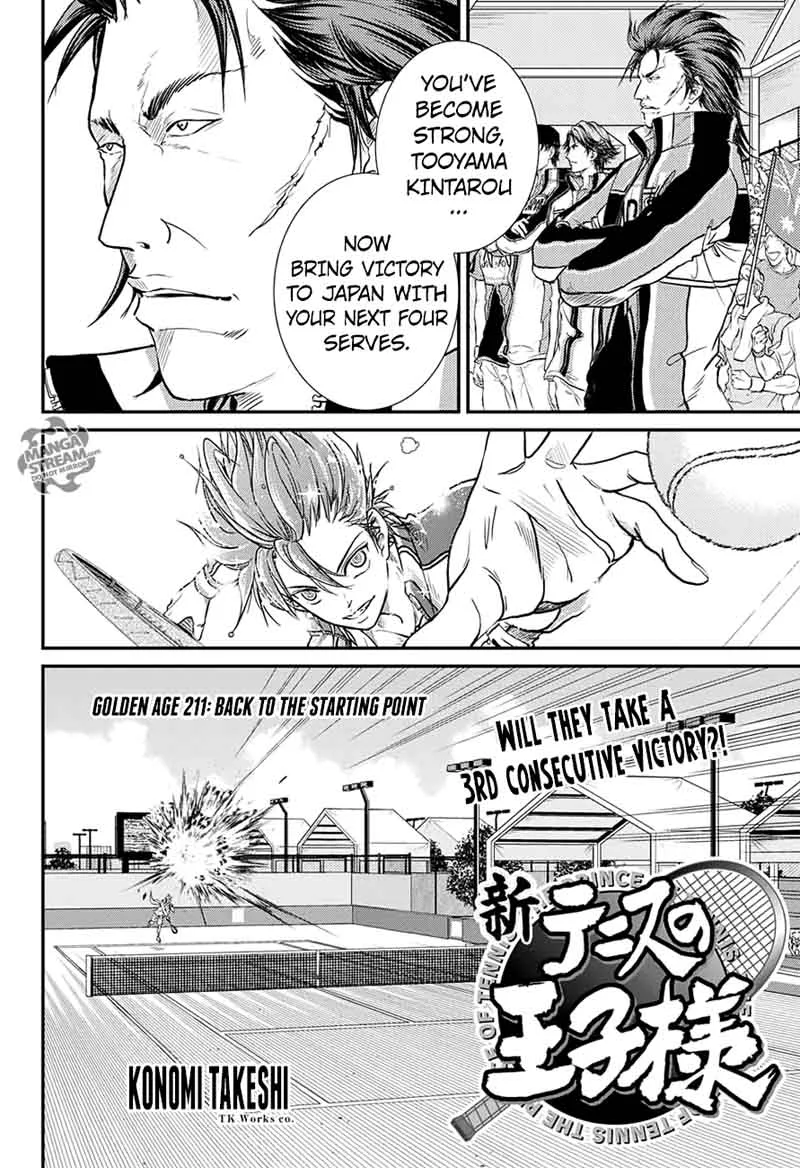 New Prince of Tennis Chapter 211 page 2