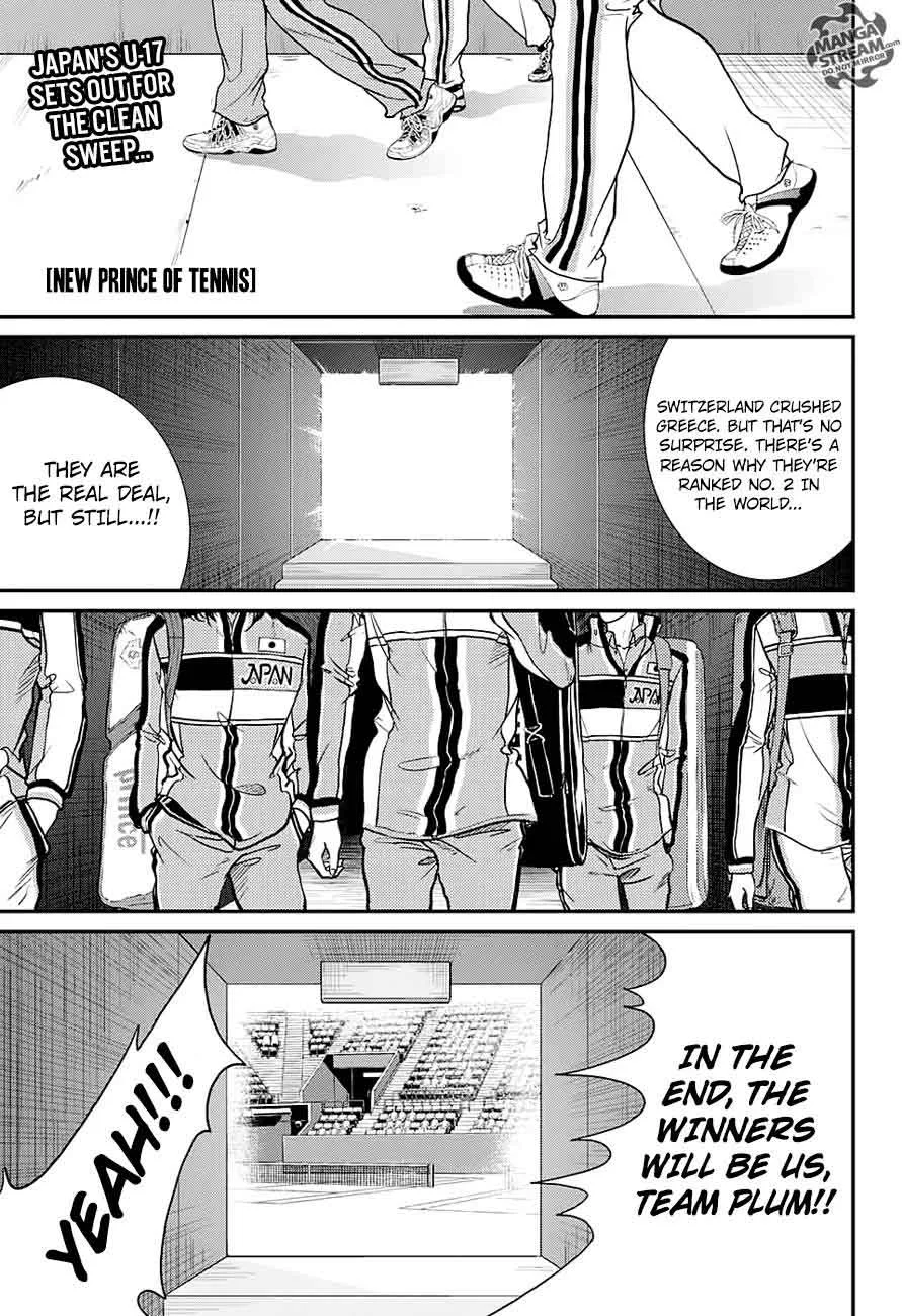New Prince of Tennis Chapter 215 page 1