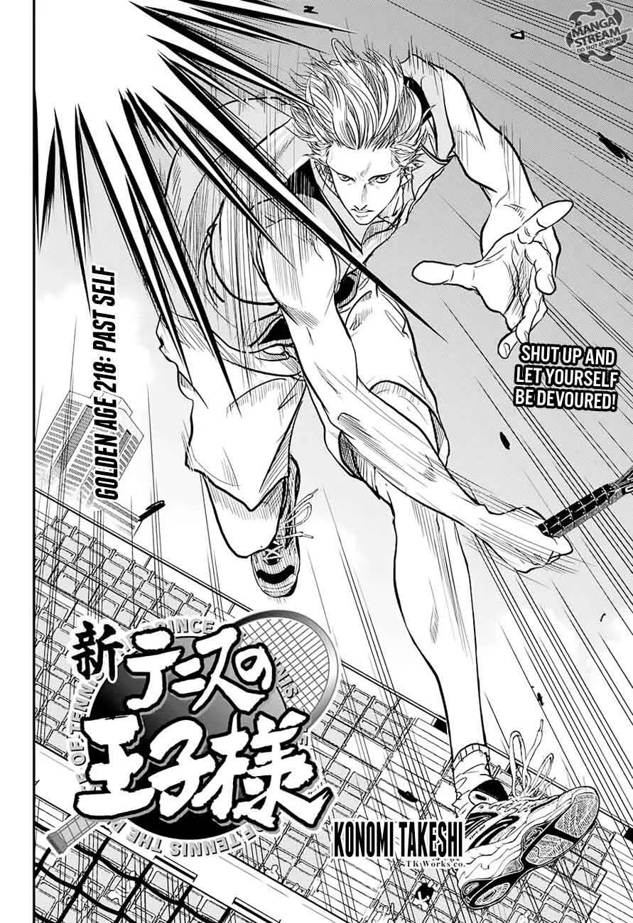 New Prince of Tennis Chapter 218 page 2