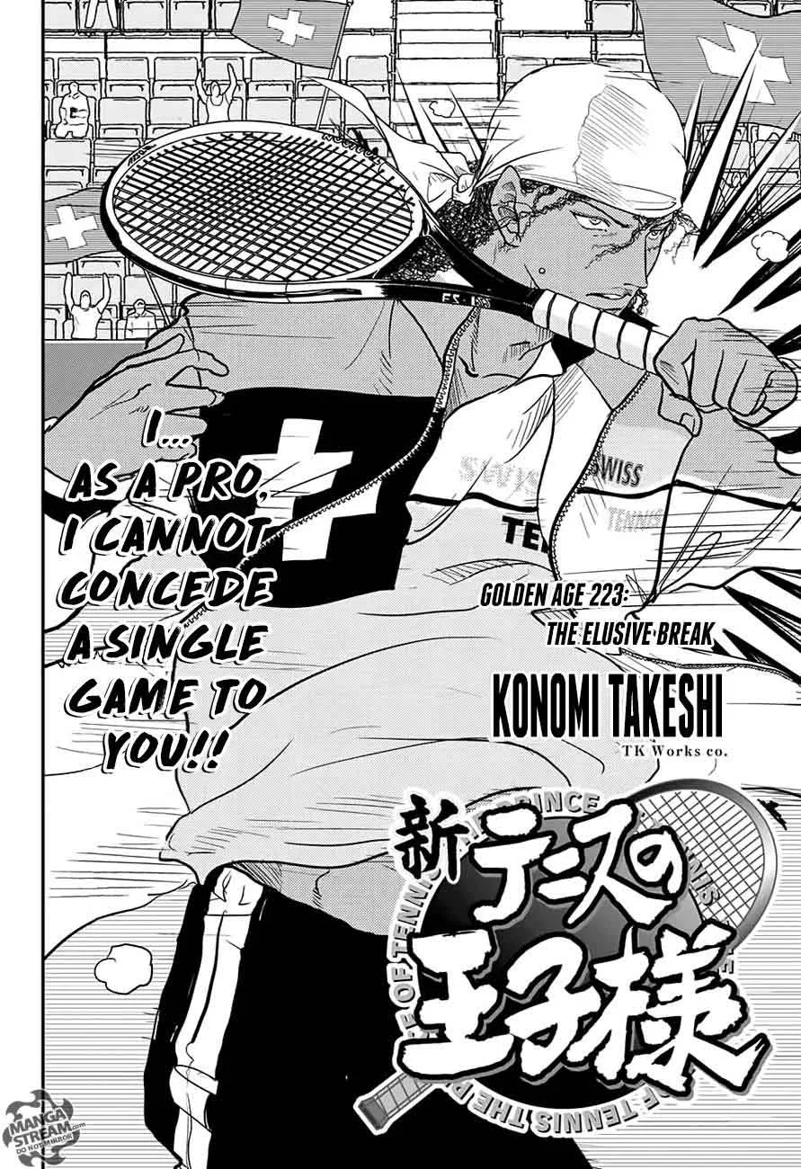 New Prince of Tennis Chapter 223 page 2