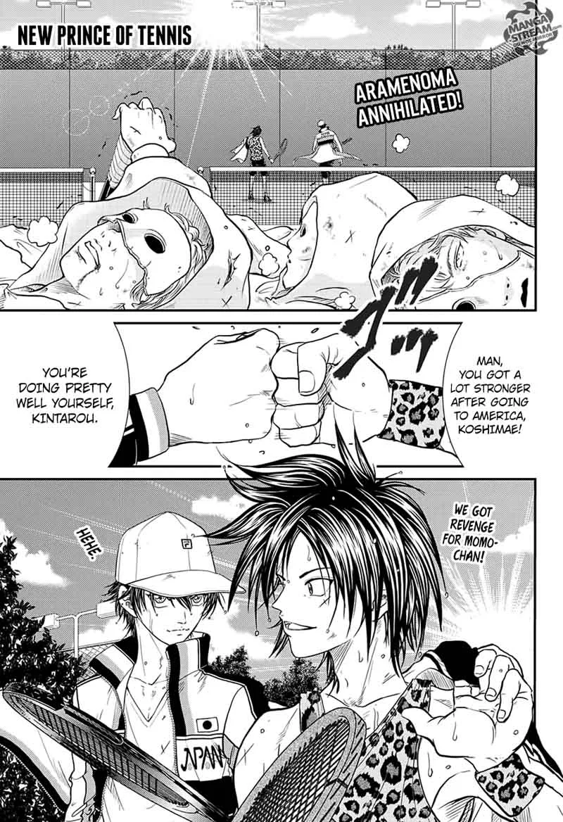 New Prince of Tennis Chapter 229 page 1