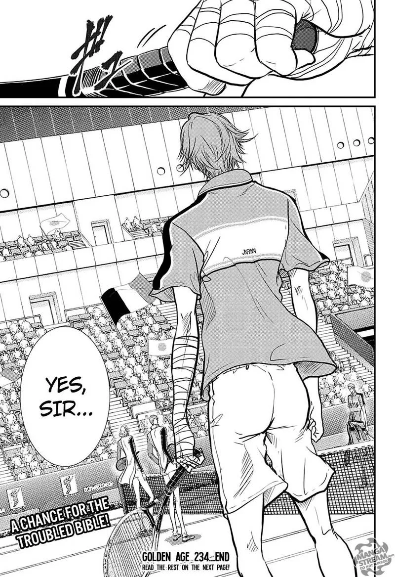 New Prince of Tennis Chapter 234 page 15