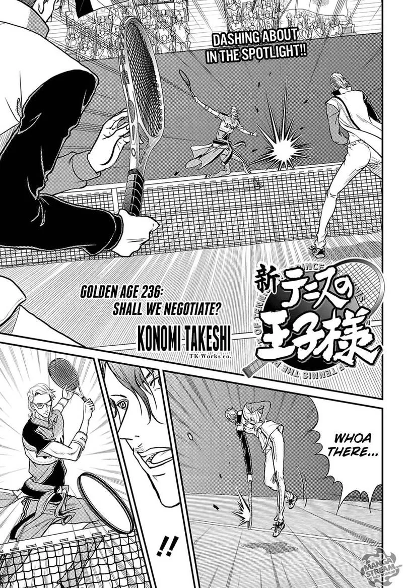 New Prince of Tennis Chapter 236 page 1