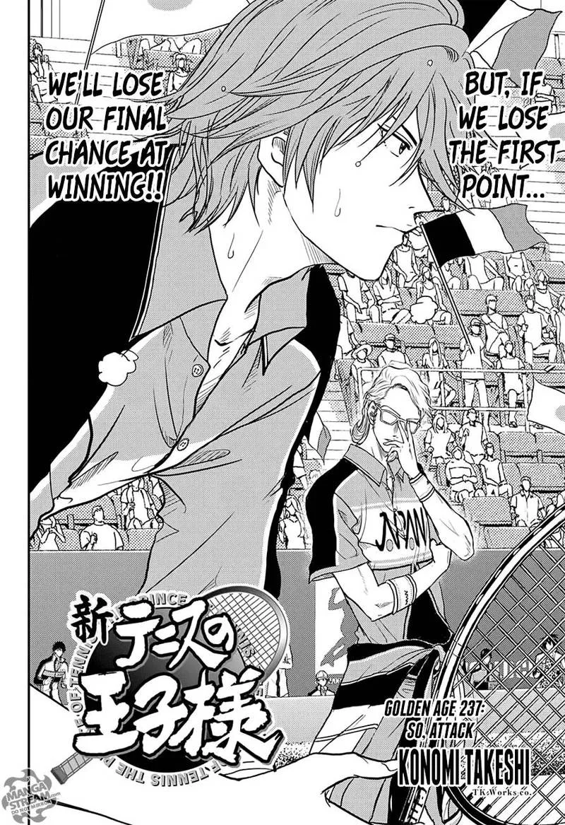New Prince of Tennis Chapter 237 page 2