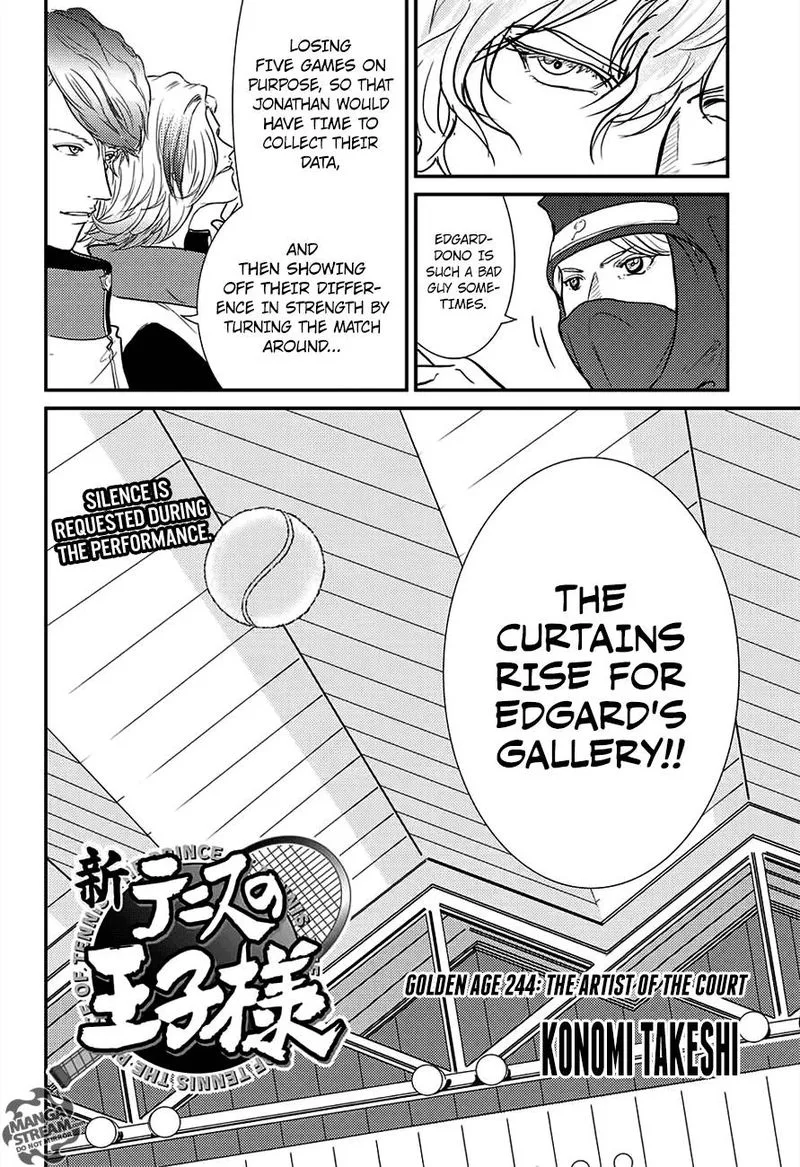 New Prince of Tennis Chapter 244 page 2