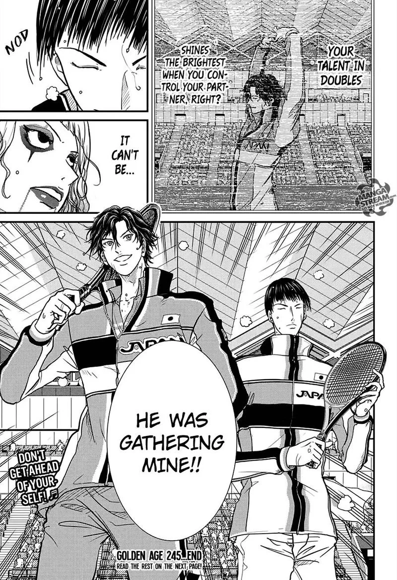 New Prince of Tennis Chapter 245 page 18