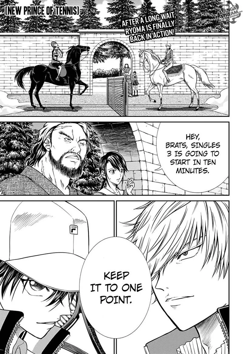 New Prince of Tennis Chapter 248 page 1