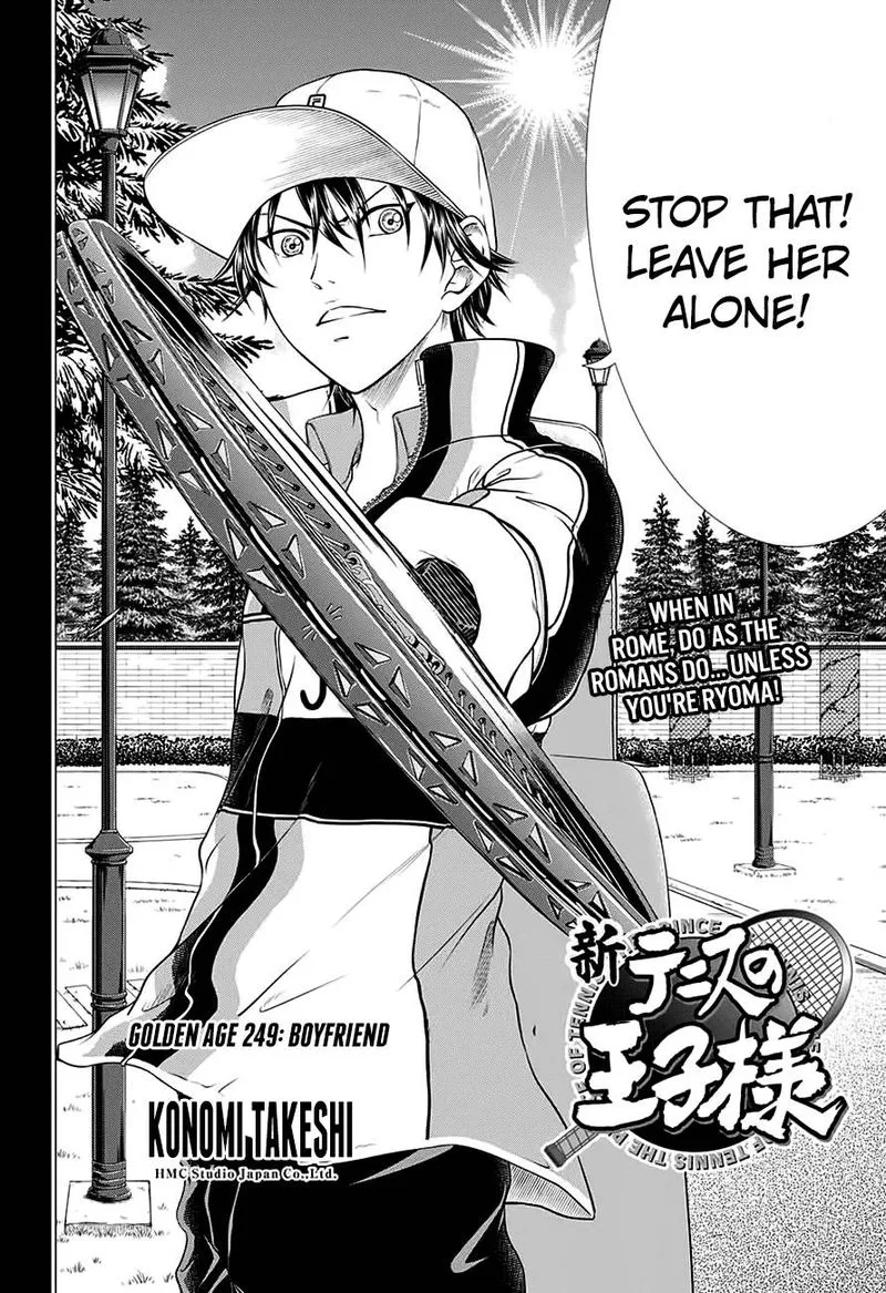 New Prince of Tennis Chapter 249 page 2