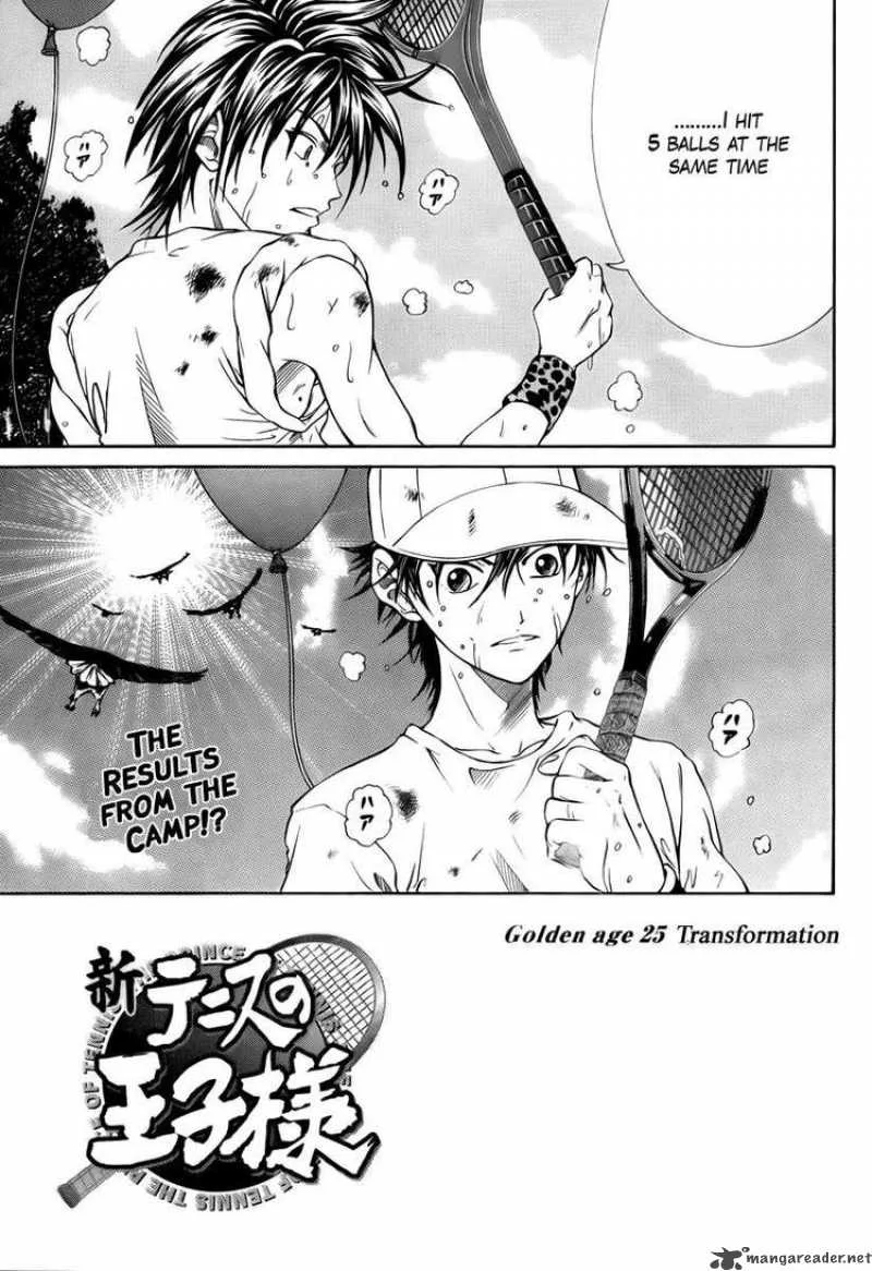 New Prince of Tennis Chapter 25 page 1