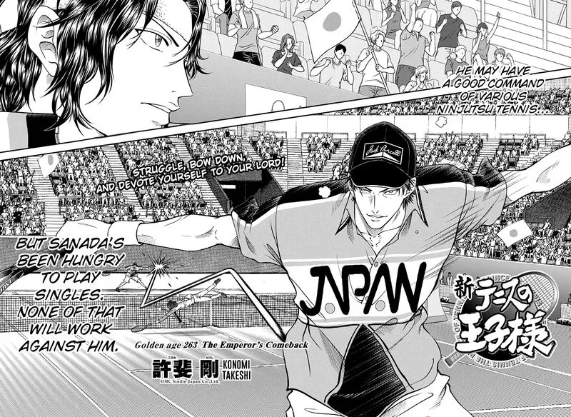 New Prince of Tennis Chapter 263 page 4