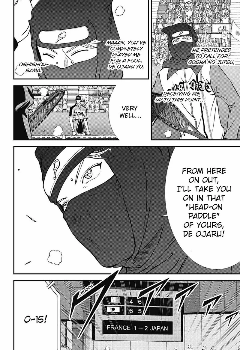 New Prince of Tennis Chapter 265 page 3